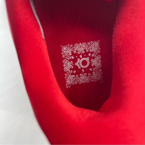 Nike KD 15 University Red TB Promo Basketball Shoes Durant DX6648-602 Men’s 9.5 - Picture 8 of 10